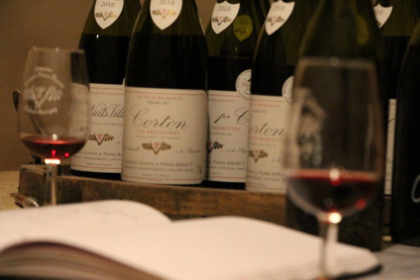 Domaine Ravaut Tasting Remains